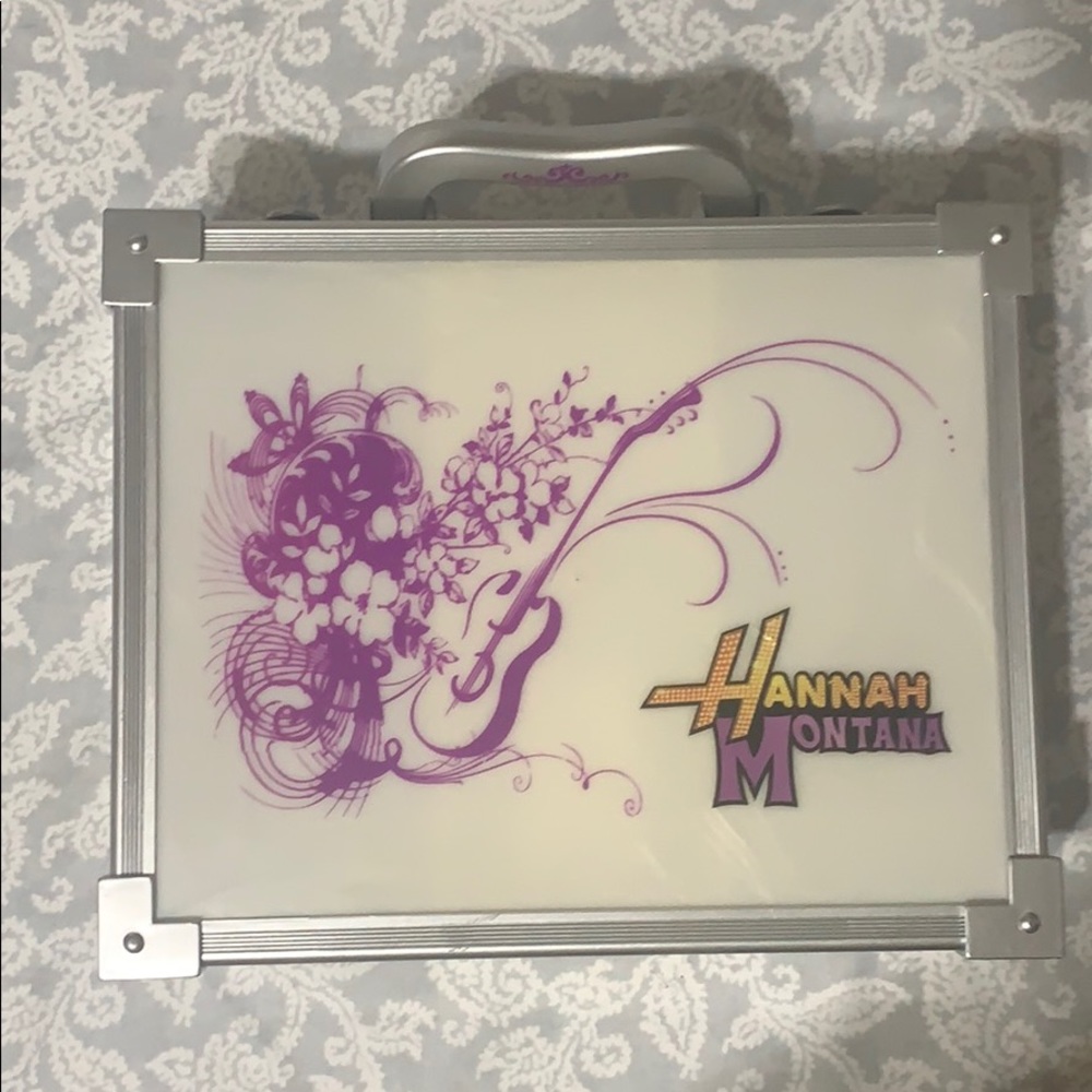 Hannah Montana makeup box.